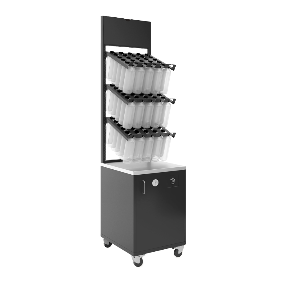 Bottle Rack Black