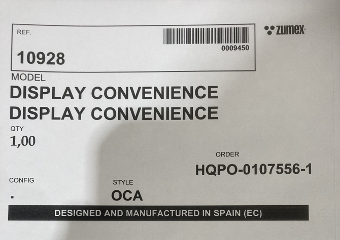 DISPLAY CONVENIENCE