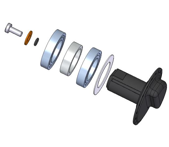 MX TWIRLER BLADE ROTOR SHAFT