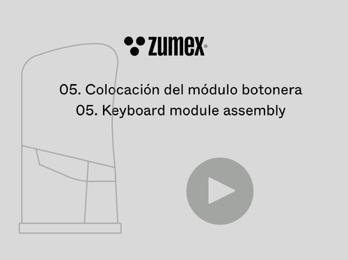05. Colocación módulo botonera
