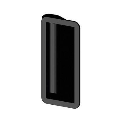 TÜR GRIFF PODIUM BLACK